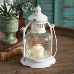 Detailed Glass Candle Lantern