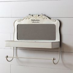 Wall Shelf With Mirror