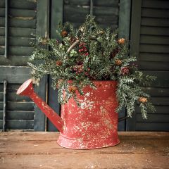 Festive Weathered Watering Can