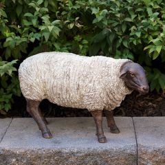 Large Standing Sheep Figurine