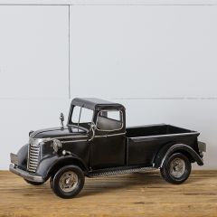 Vintage Inspired Tabletop Truck Antiqued Black