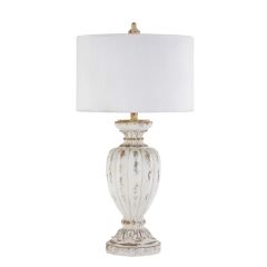 Distressed Classic Urn Table Lamp