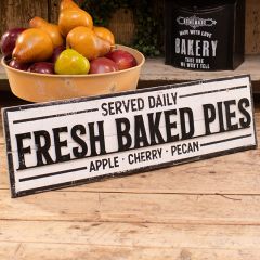 Distressed Fresh Baked Pies Sign