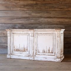 Distressed Painted Store Counter