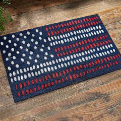 Dotted Flag Coir Doormat