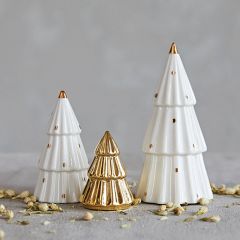 Dotted Stoneware Christmas Tree