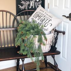 Draping Faux Pinyon Pine Spray