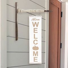 Autumn Welcome Arrow Sign Replacement