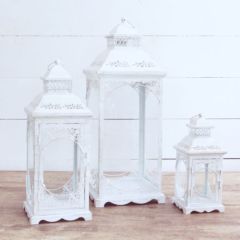 Vintage Inspired Lanterns Set of 3