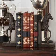 Prancing Horse Bookends