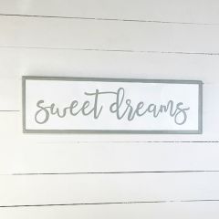 Sweet Dreams Tin Wall Sign
