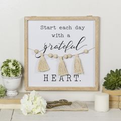 Grateful Heart Wall Decor