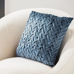 Textured Touch Cottage Accent Pillow