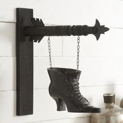 Classic Witch Boot Arrow Sign Replacement