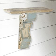 Country Chic Corbel Wall Console Table