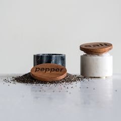 Salt And Pepper Pinch Pot Set