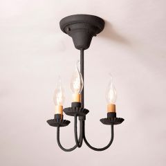 Primitive Farmhouse Candelabra Ceiling Light