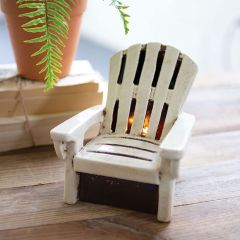 Adirondack Chair Ceramic Night Light