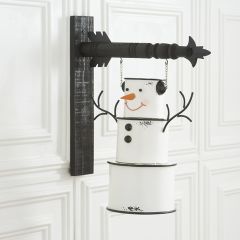 Tiered Snowman Arrow Sign Replacement