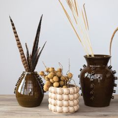 Earthy Accents Vase Collection