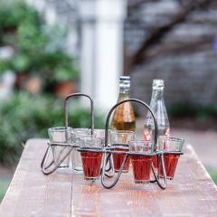 Easy Entertaining Vintage Inspired Drink Caddy