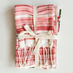 Holiday Farmhouse Tea Towels Set of 3