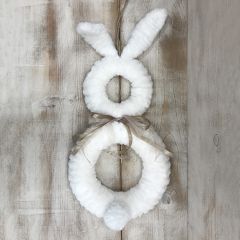 Furry Bunny Door Hanger