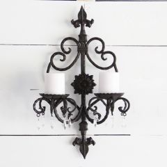 Victorian Candle Lantern Wall Sconce