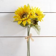 Bright 3 Stem Sunflower Bundle