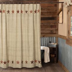 Country Star Shower Curtain