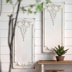 Elegant Ornate Wall Panels Set of 2
