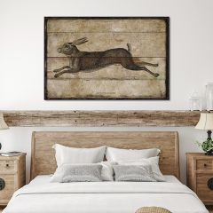 European Hare Canvas Wall Art
