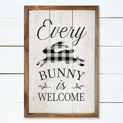 Every Bunny is Welcome Wall Art