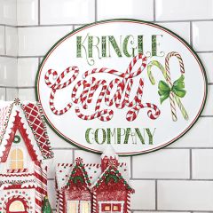 Kringle Candy Company Metal Sign