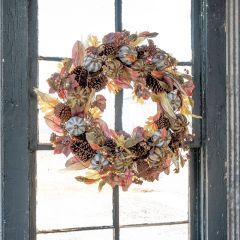 Farmhouse Harvest Autumn Wreath