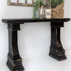 Wooden Wall Mantel Console Table