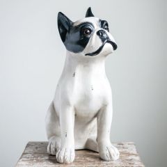 Sitting Dog Figurine