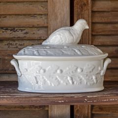 Ceramic Bird Soup Tureen