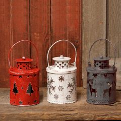 Mini Holiday Lantern Collection Set of 3