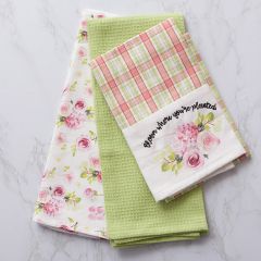 Spring Shades Tea Towels Set of 3
