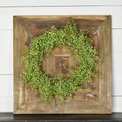 Rustic Wood Wreath Backer