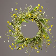 Flowers and Foliage Wreath