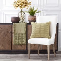 Fabric Upholstered Oak Dining Chair