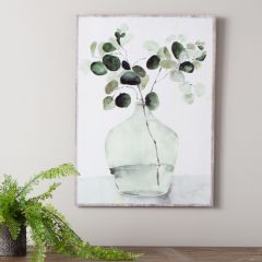 Eucalyptus In Vase Wall Art