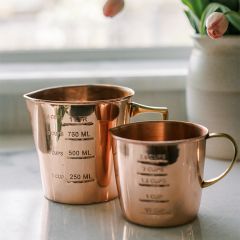 Farmhouse Classics Copper Measuring Mug 2.5 Cup