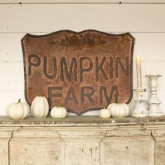 Farmhouse Fall Decorative White Pumpkin Collection