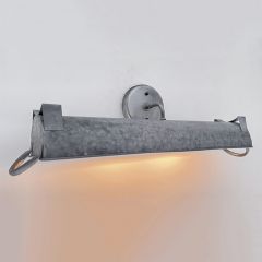 Farmhouse Galvanized Metal Vanity Light