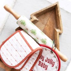Farmhouse Holiday Rolling Pin