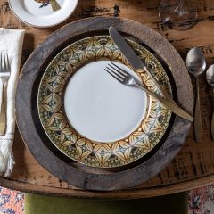 Farmhouse Roost Dinner Plate