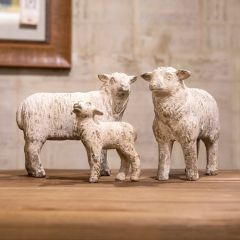 Farmhouse Tabletop Sheep Set of 3